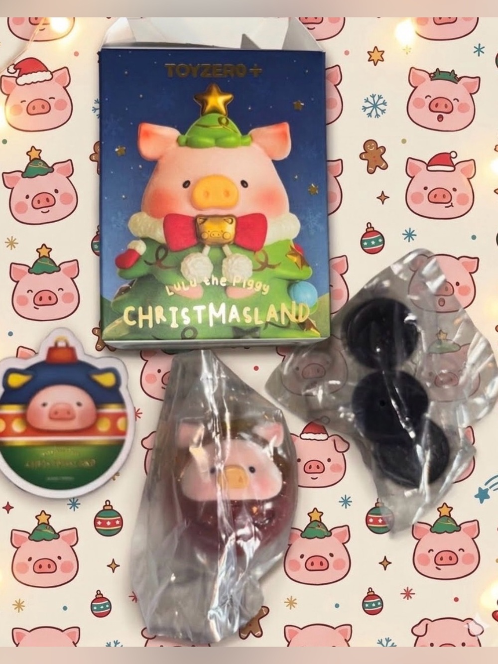 🐷 Lulu the Piggy 🐷 Christmas Land Ornament - Brand New